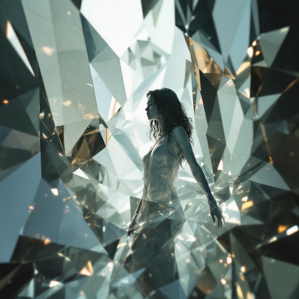 Sample image in the Fractured Backlight Bloom style
