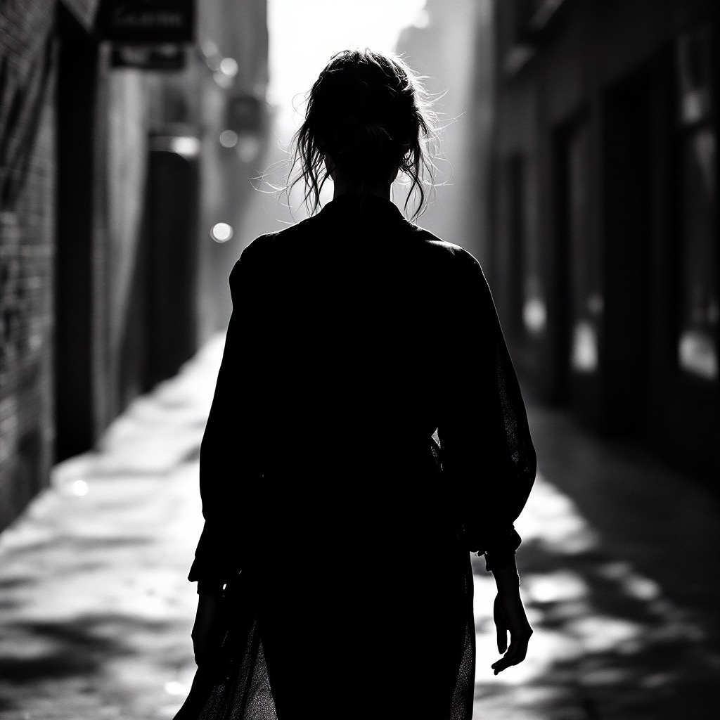 Sample image in the Platinum Noir style