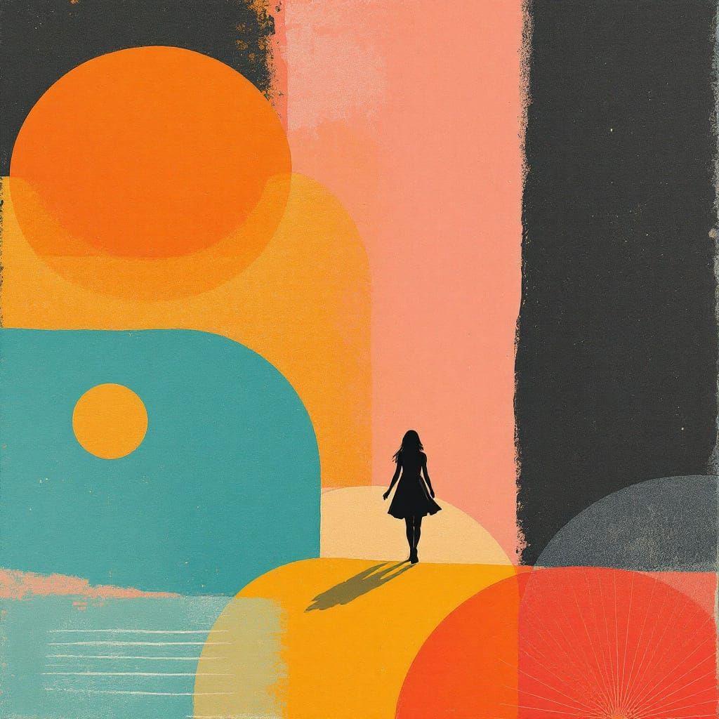 Sample image in the Painterly Folk-Pattern style
