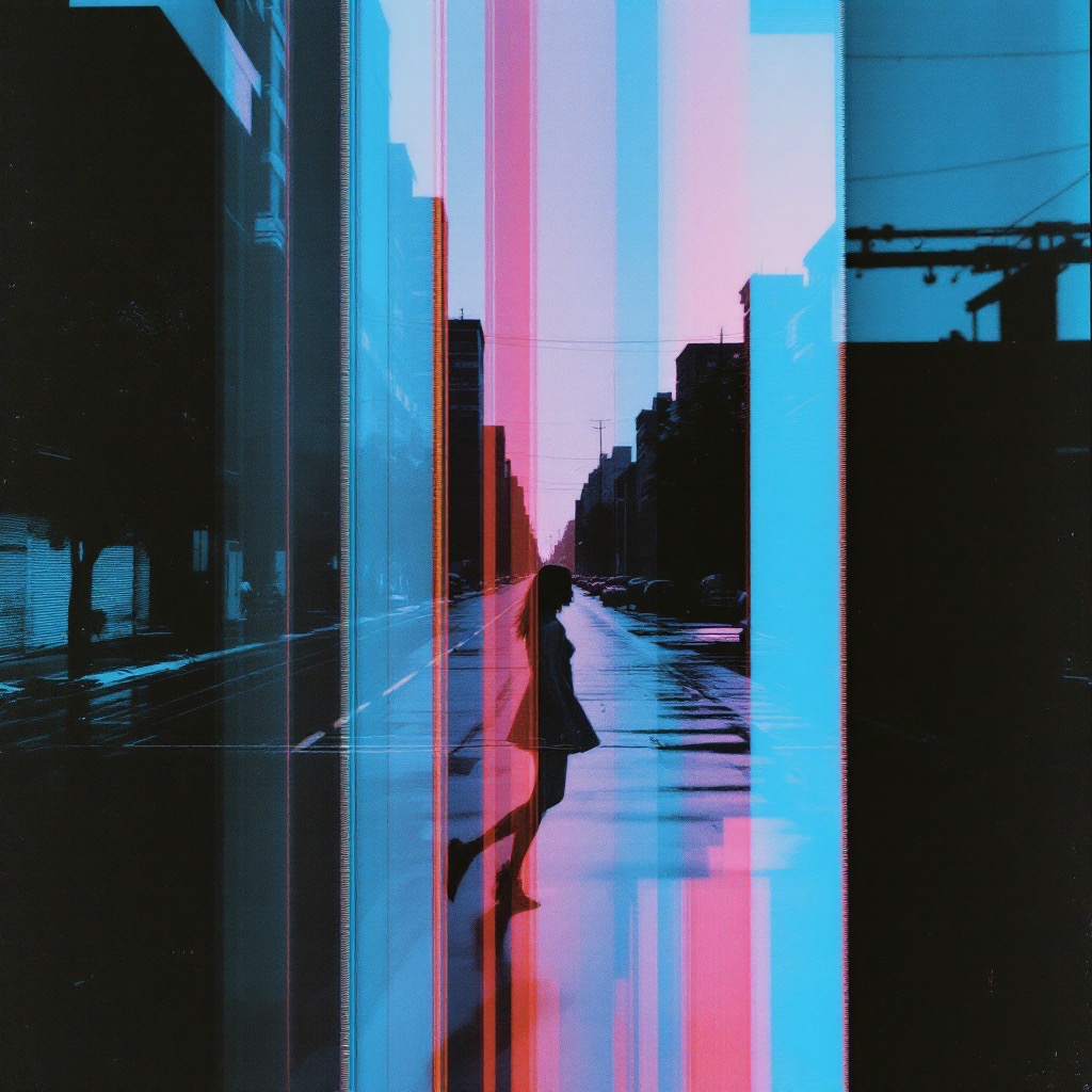 Sample image in the Split-Channel Dot Screen style