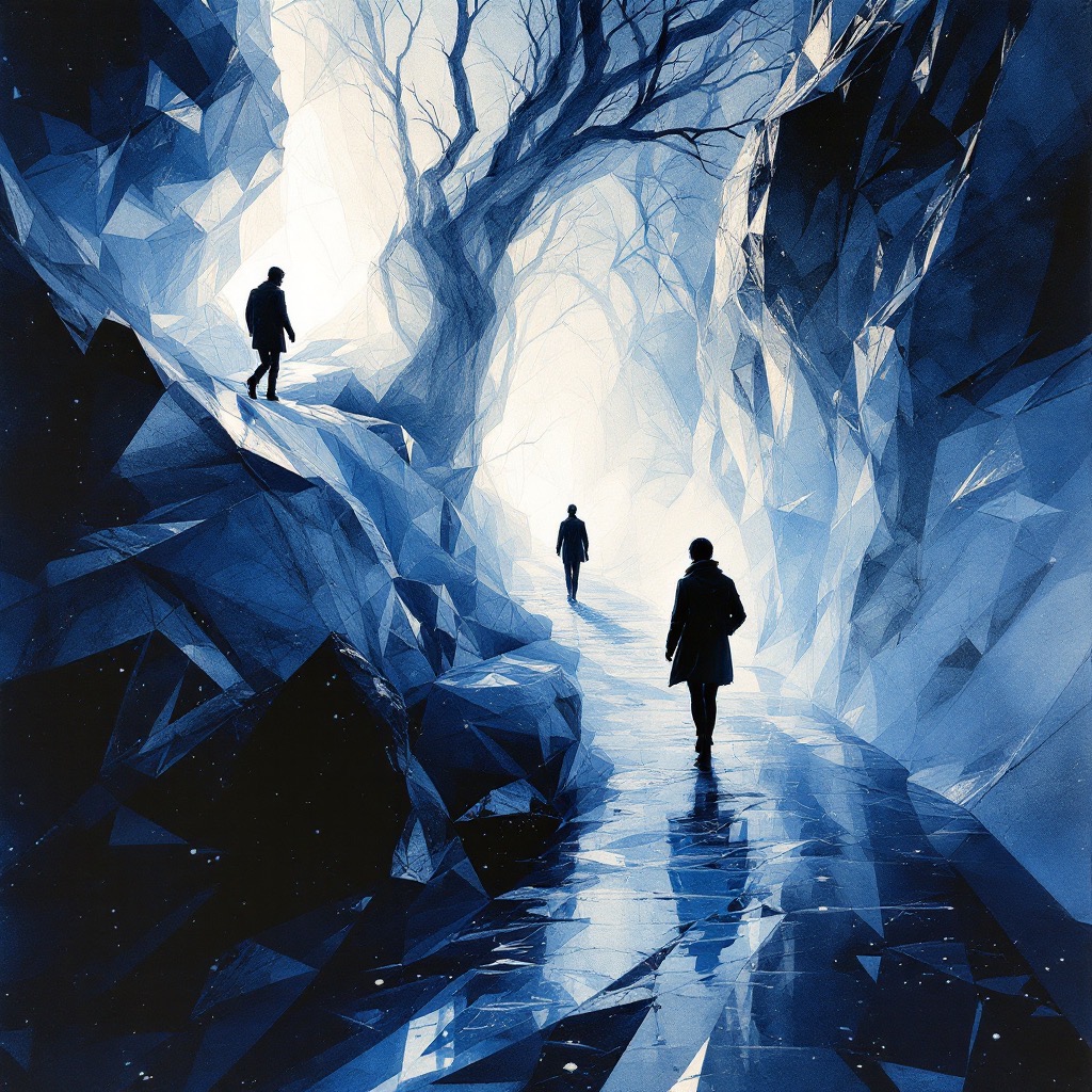 Sample image in the Backlit Frostwork Glaze style