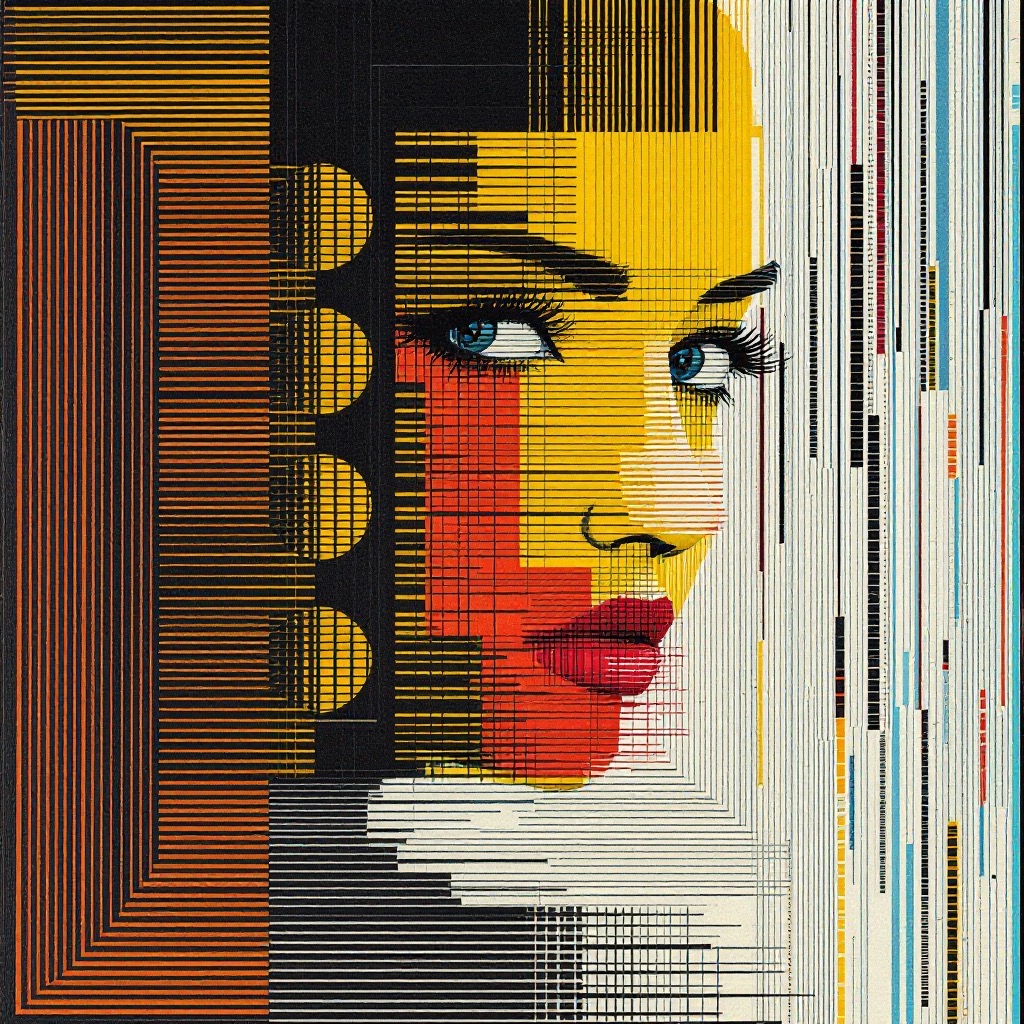 Sample image in the Seamed Enamel Bandwidth style