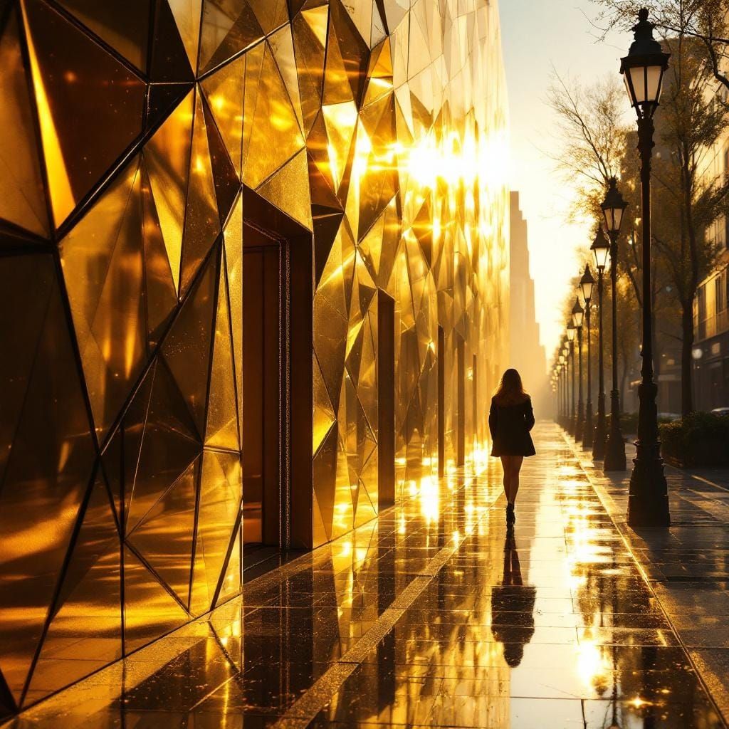 Sample image in the GeometricDeco style