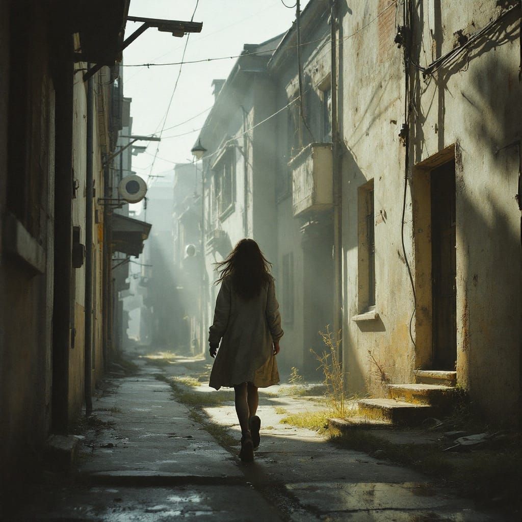 Sample image in the Rustland style