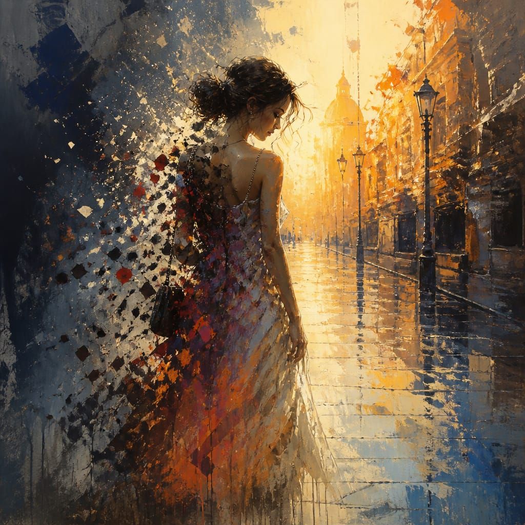Sample image in the fragmented dispersion style