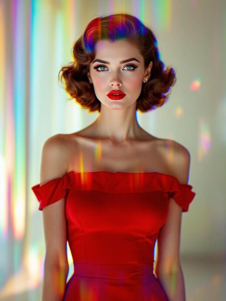 Sample image in the Refracted Light Prism style