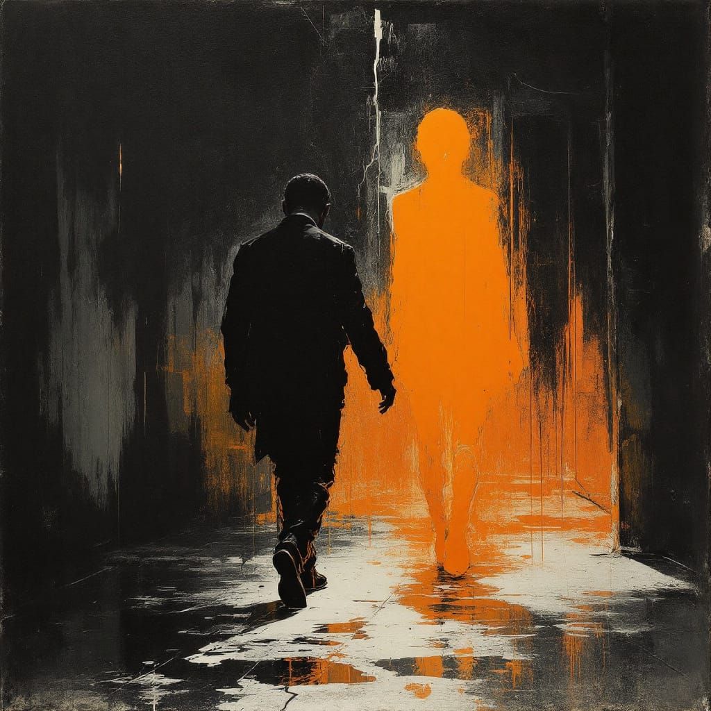 Sample image in the Dystopian-Visceral-Minimalism style