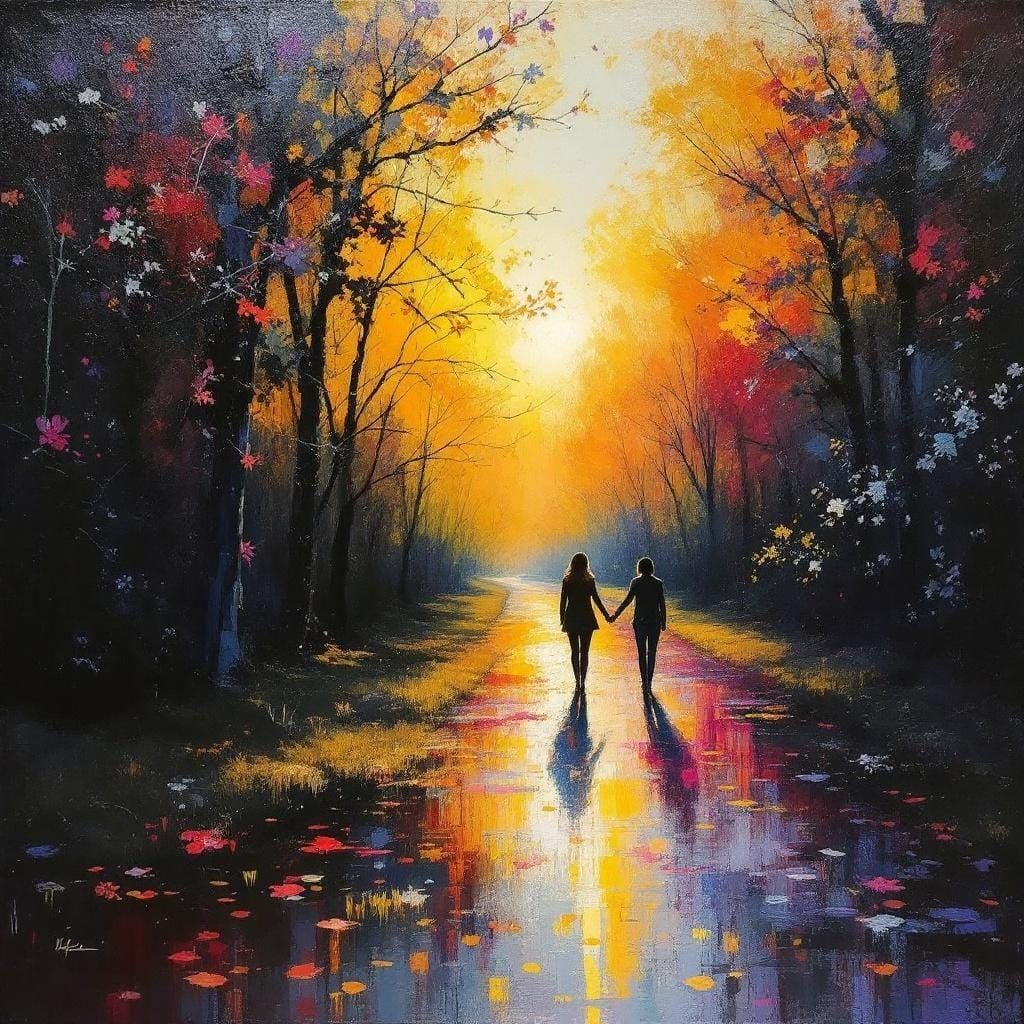 Sample image in the Atmospheric Impressionism style