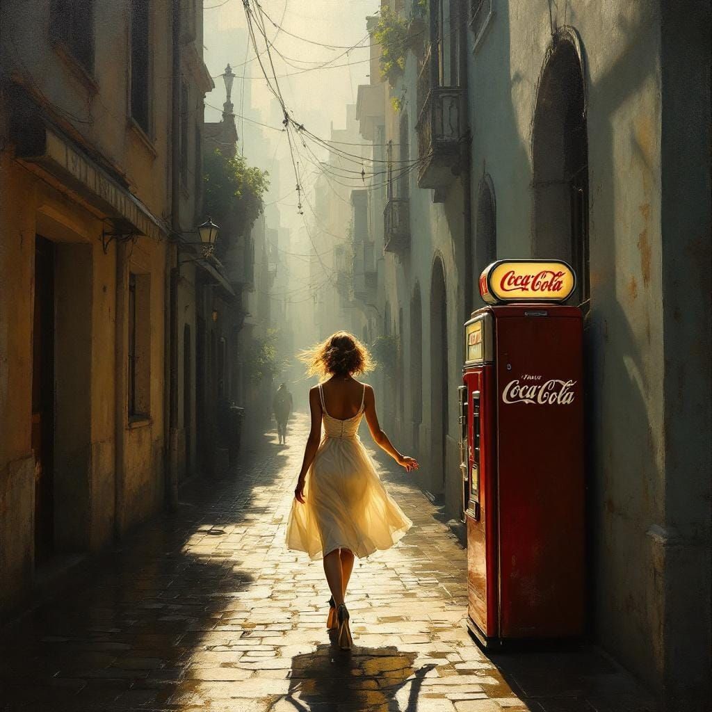 Sample image in the Luminoscuro style