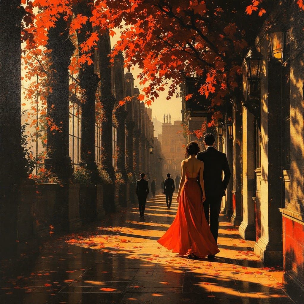 Sample image in the Amphorist style