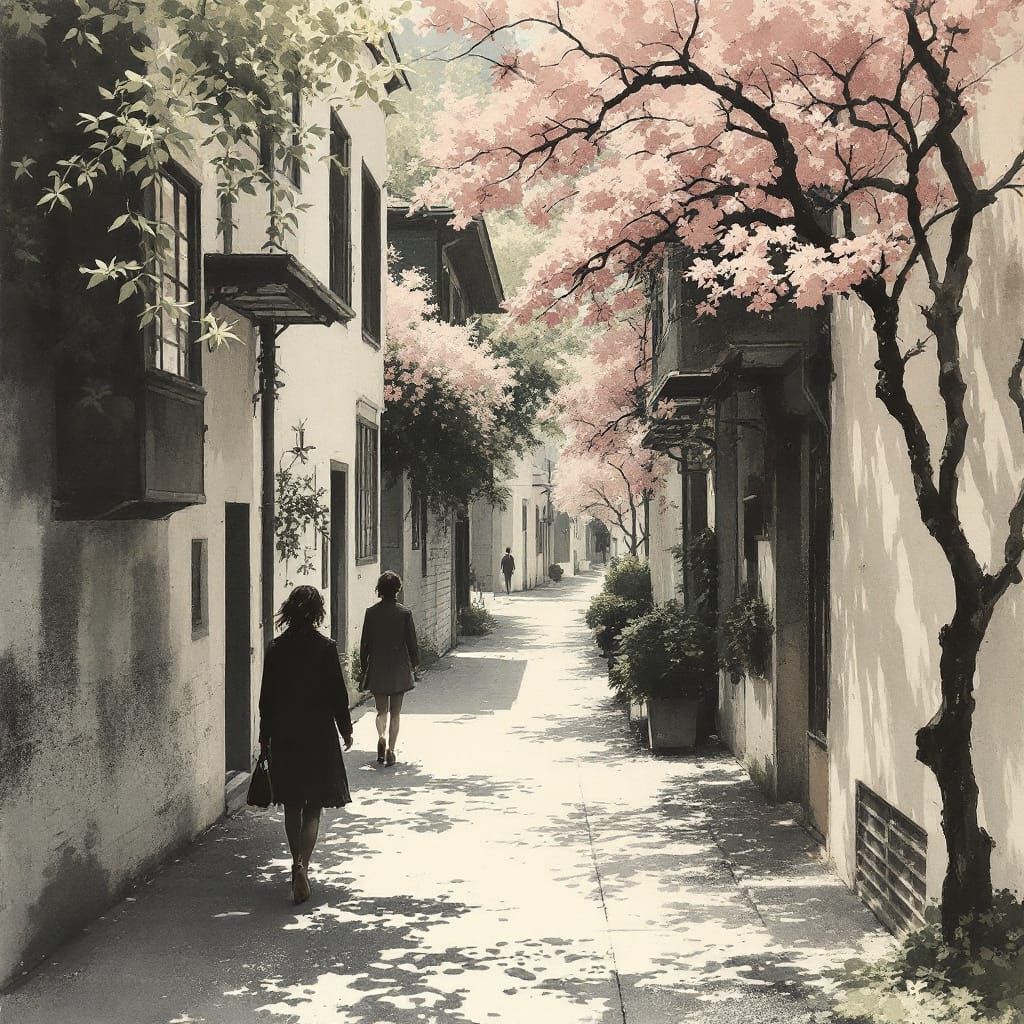 Sample image in the High-Key Wash style