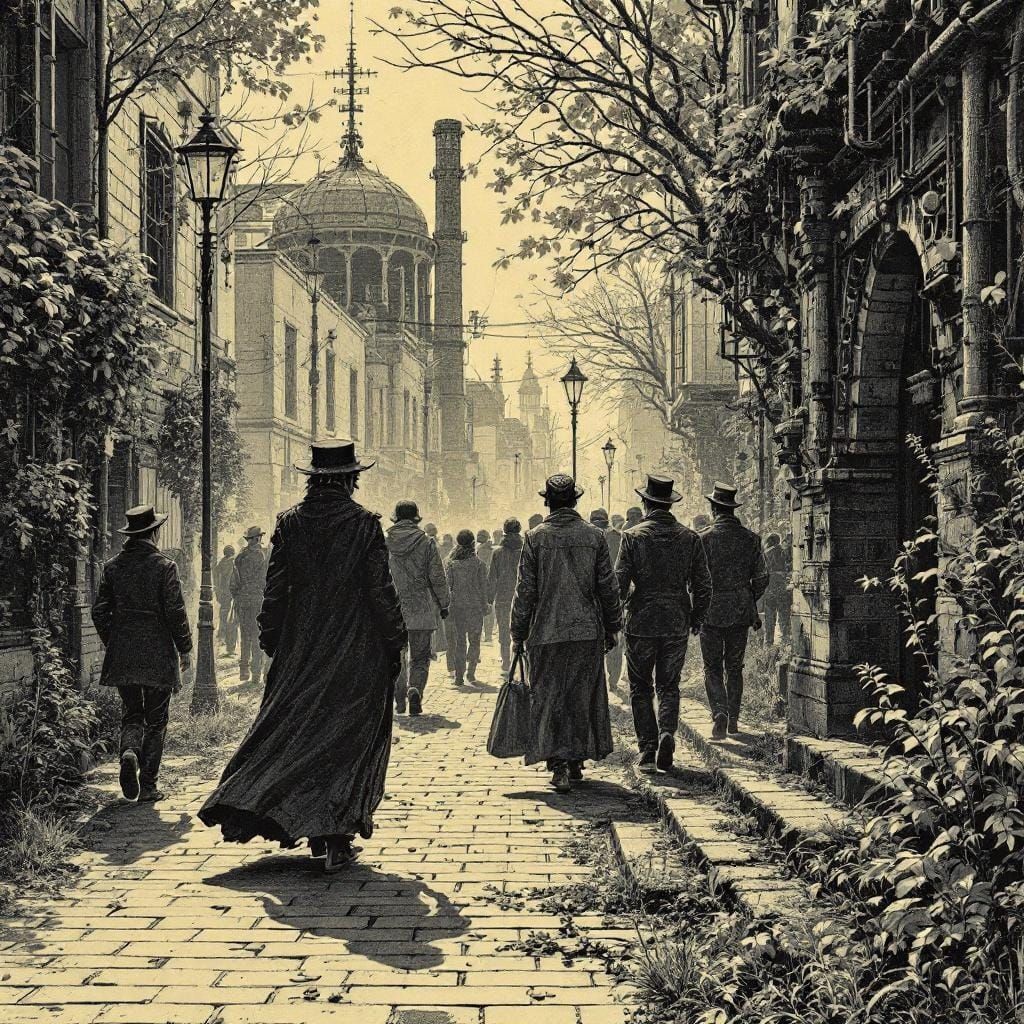 Sample image in the Precision Documentary Engraving style