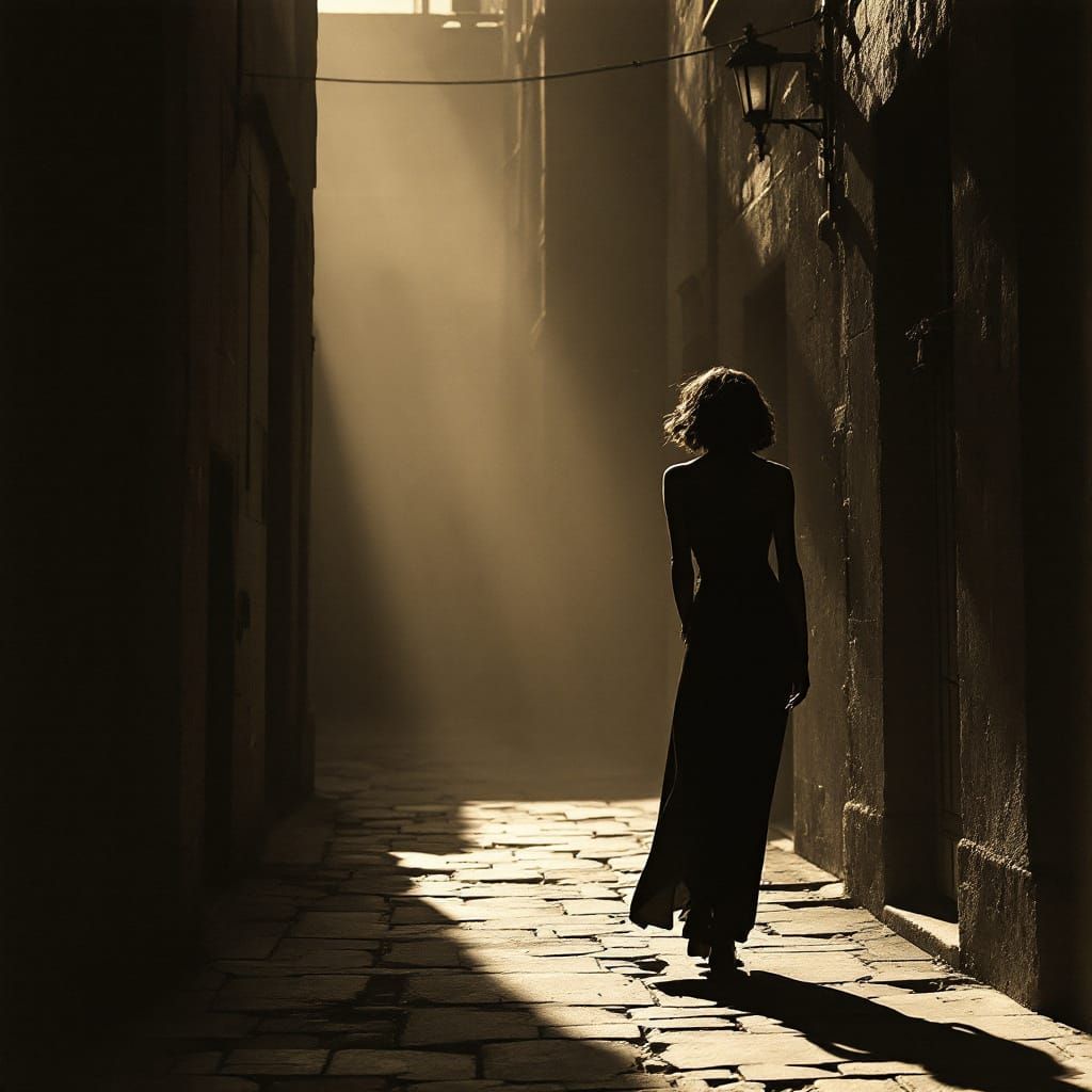 Sample image in the Clandestine Luminescence style