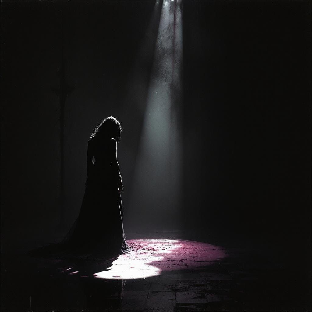 Sample image in the Dark Shadows style