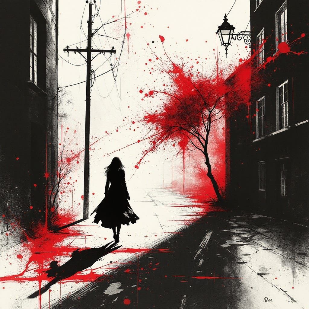 Sample image in the Inkwarp style