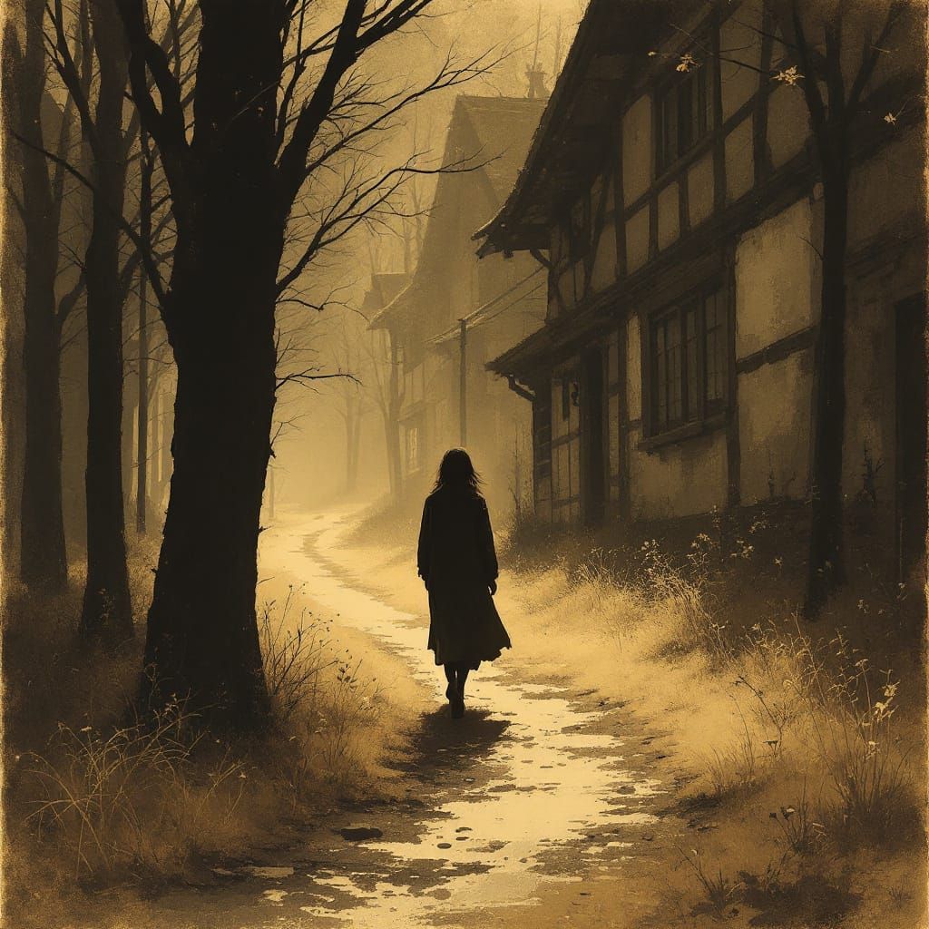 Sample image in the Weathered Ink Patina style