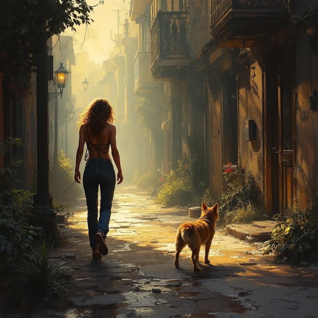 Sample image in the CinematicPresence style