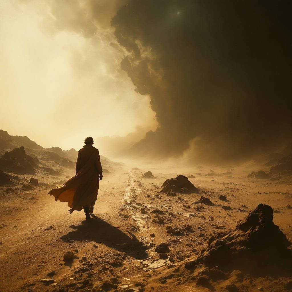 Sample image in the Scorched Tempera Chiaroscuro style