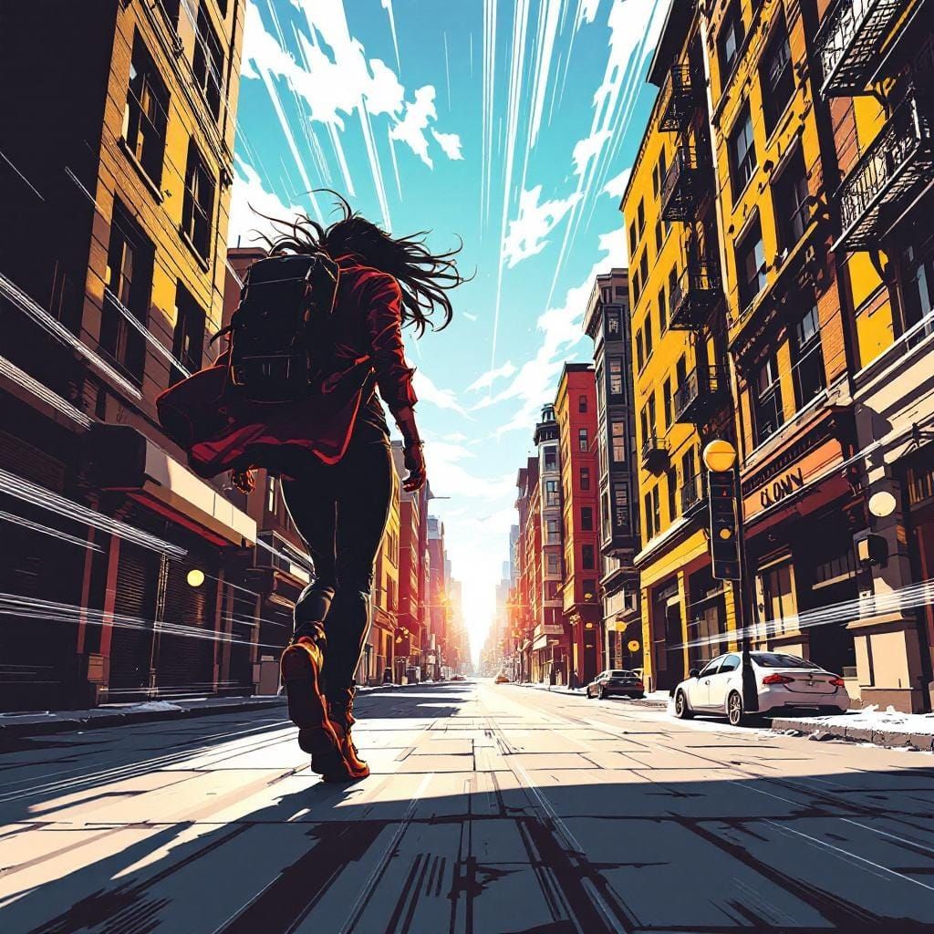 Sample image in the DynamicComic style