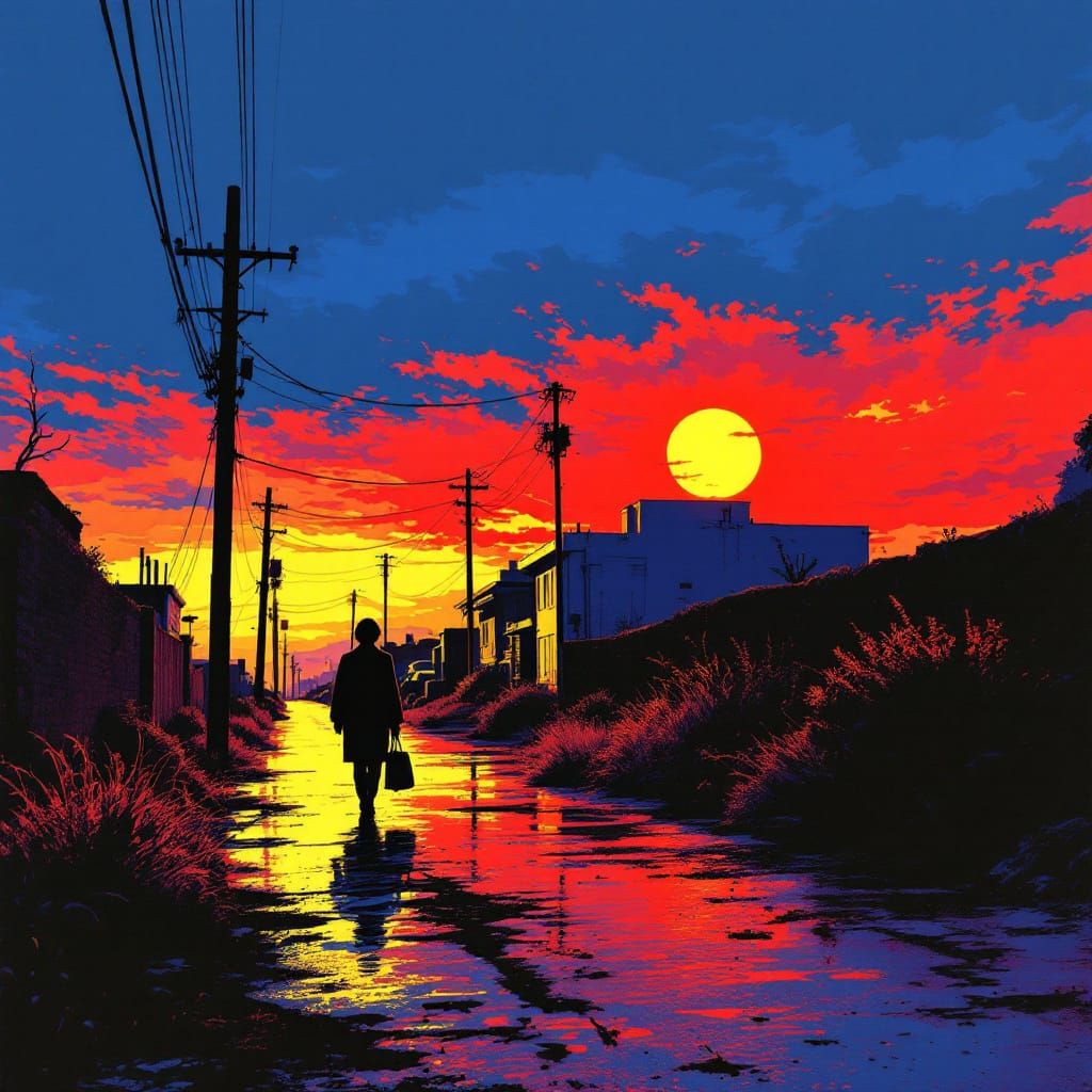 Sample image in the Floating-World Pulp style