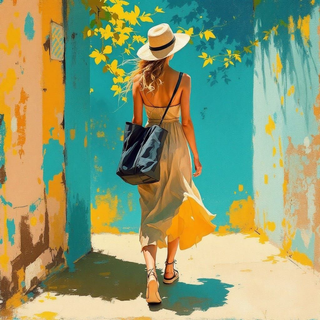 Sample image in the Vivantesque style