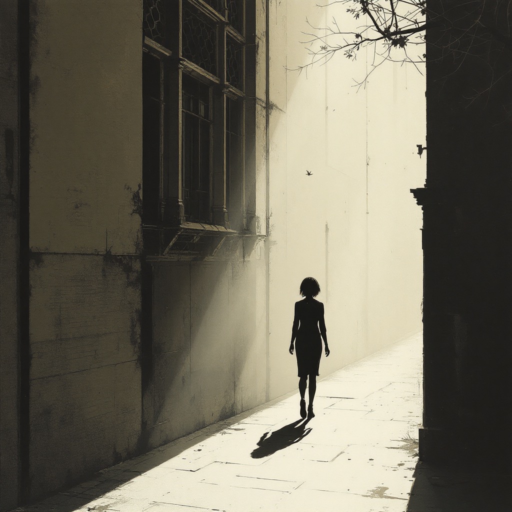 Sample image in the Veiled Stencil Sophistication style
