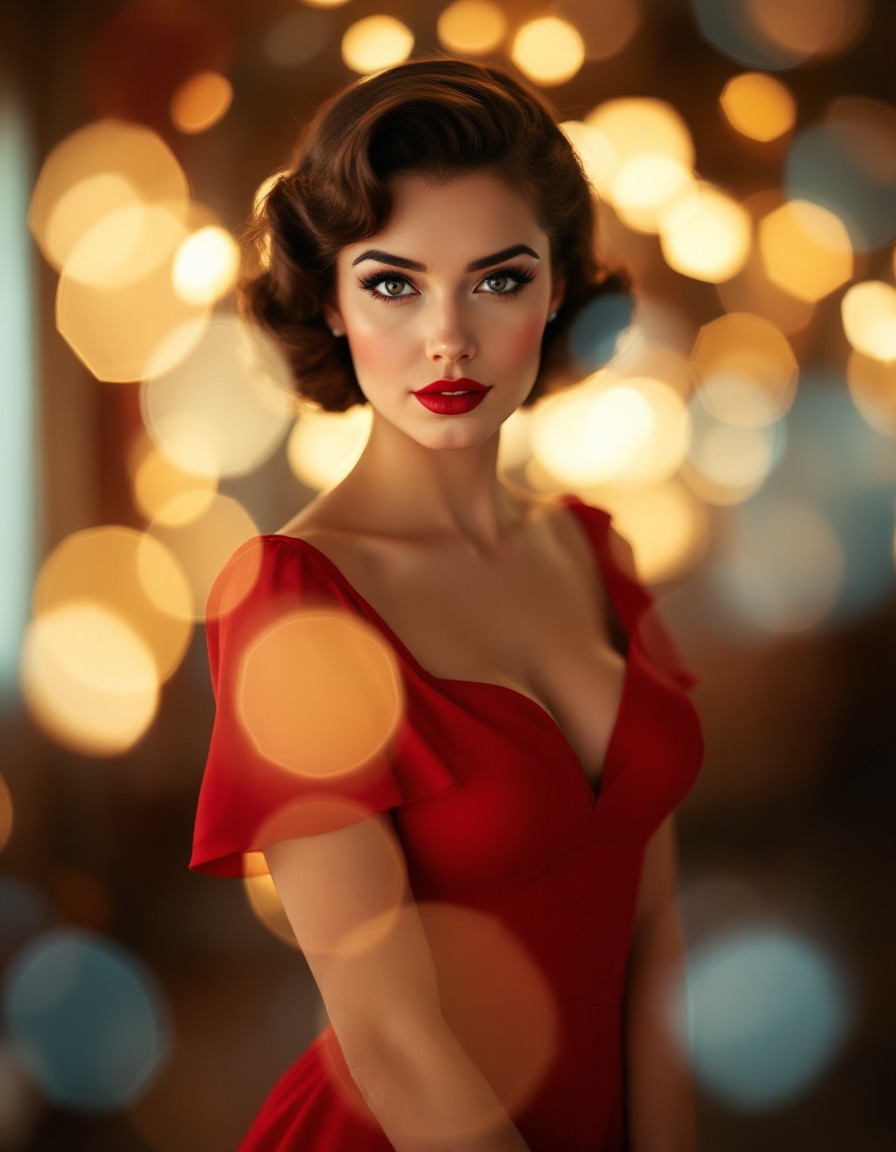 Sample image in the Foreground bokeh style