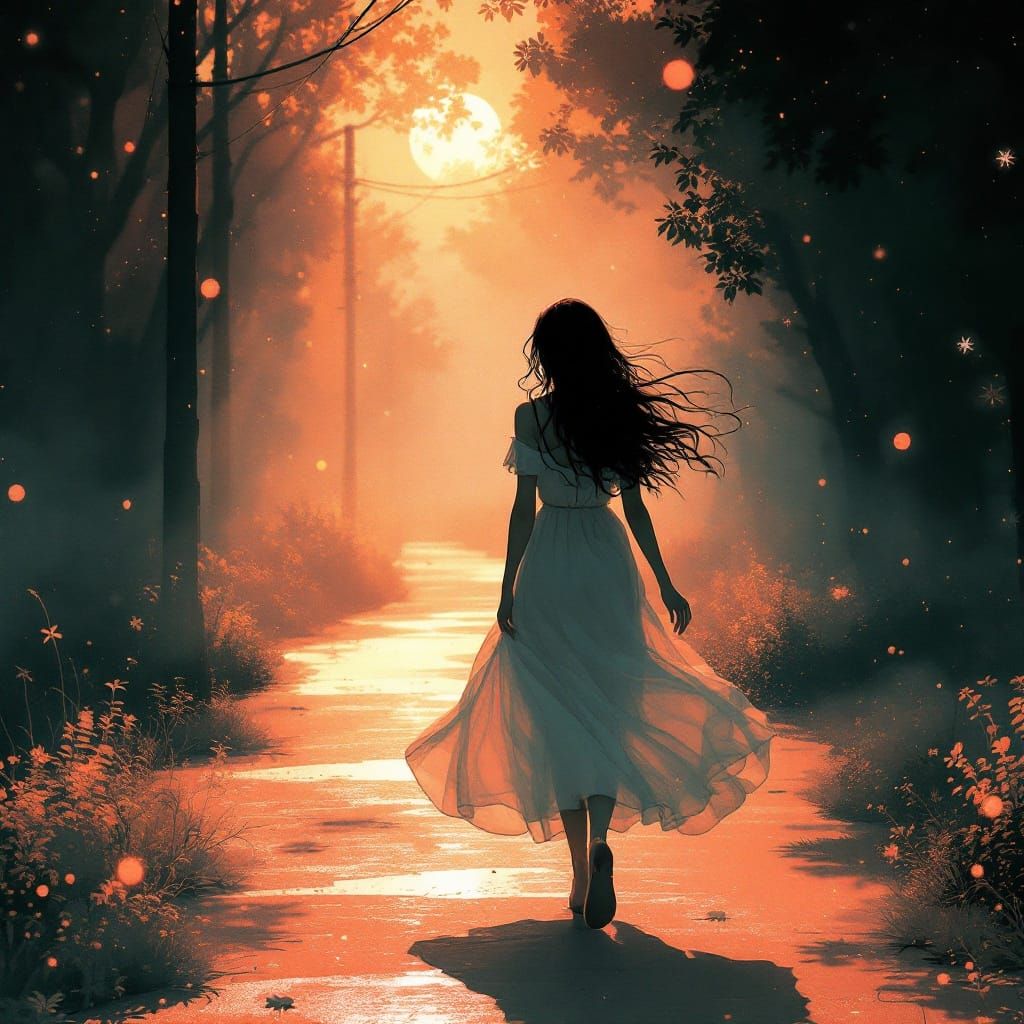 Sample image in the Aurescence style