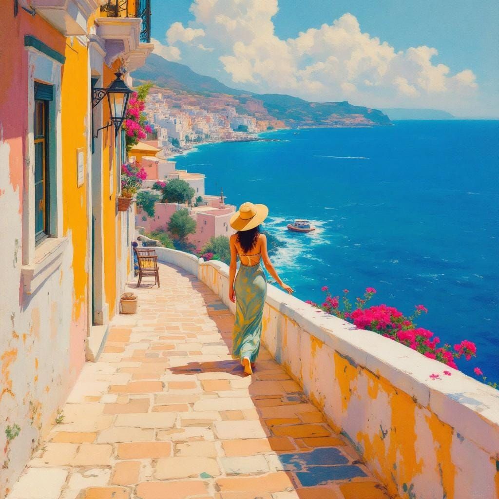 Sample image in the Mediterranean style