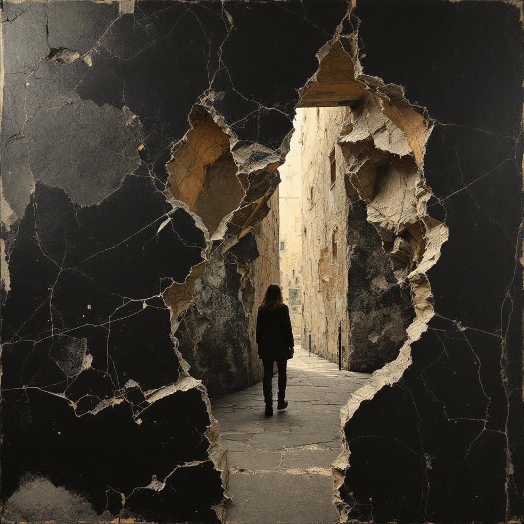 Sample image in the ImpastoWabi style