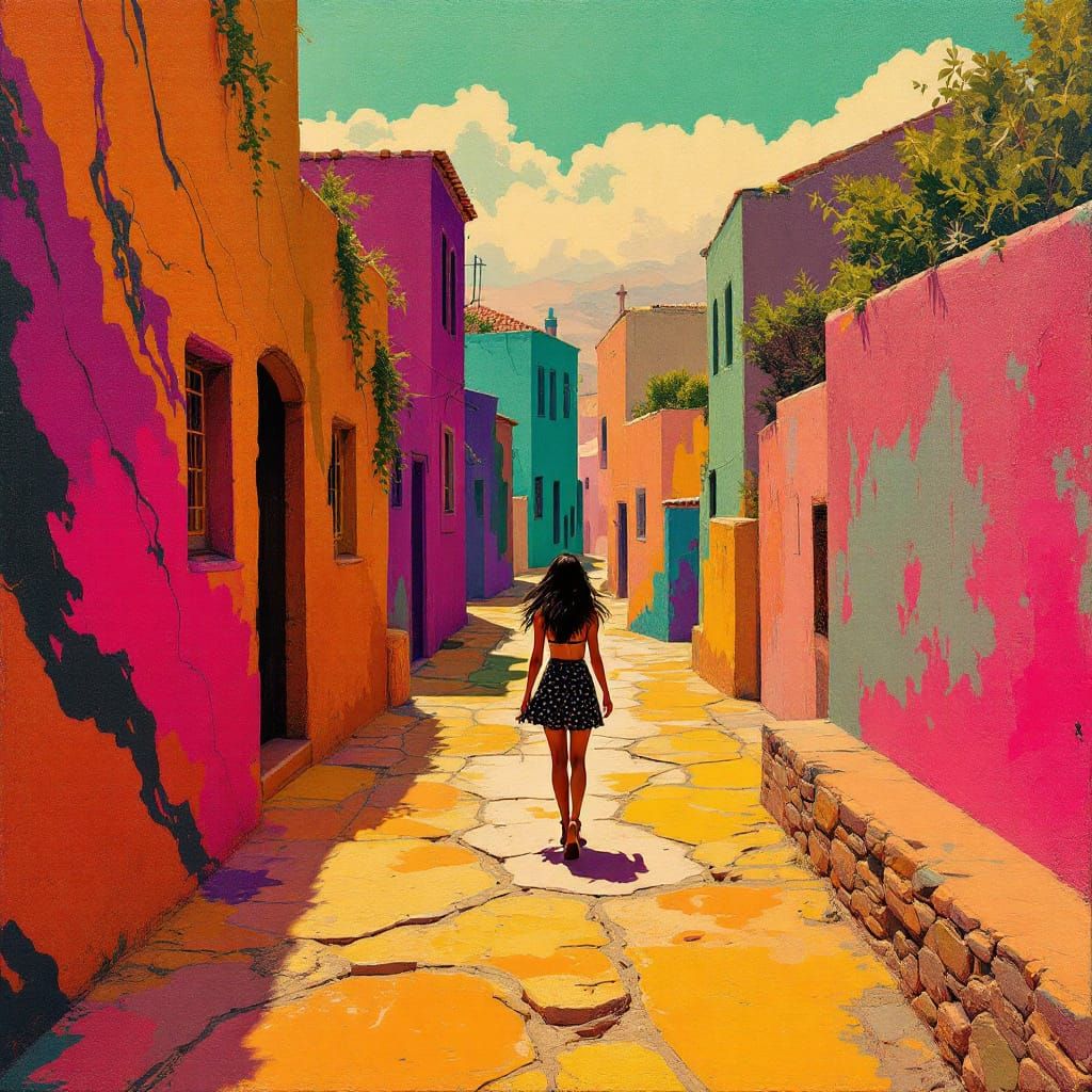 Sample image in the Melodrama Expressionism style
