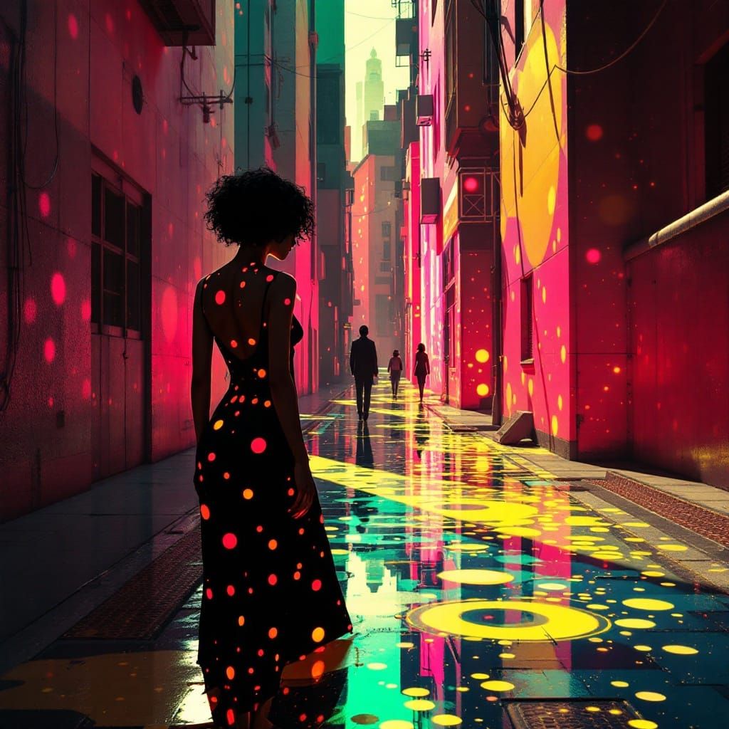 Sample image in the Surrealitech style