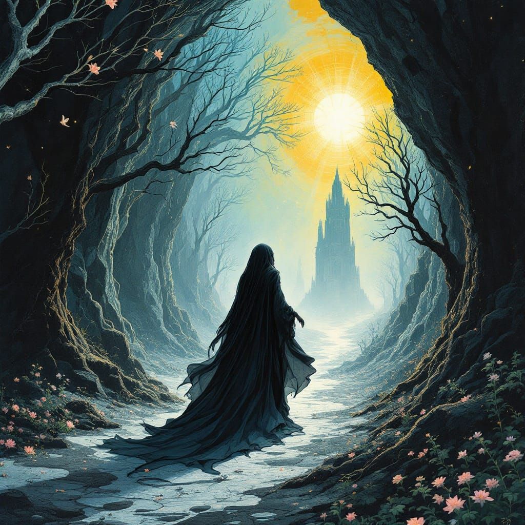 Sample image in the Numinous style