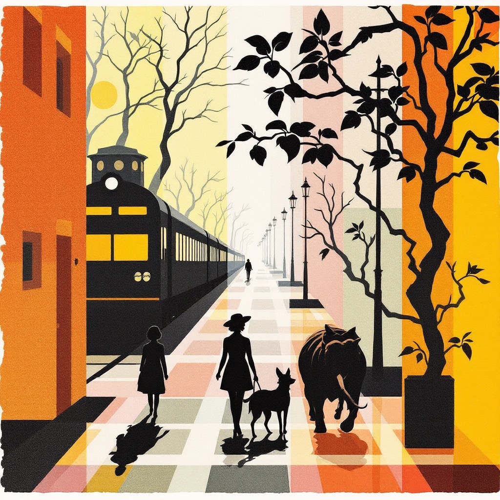 Sample image in the Punched Pasteboard Cutout style