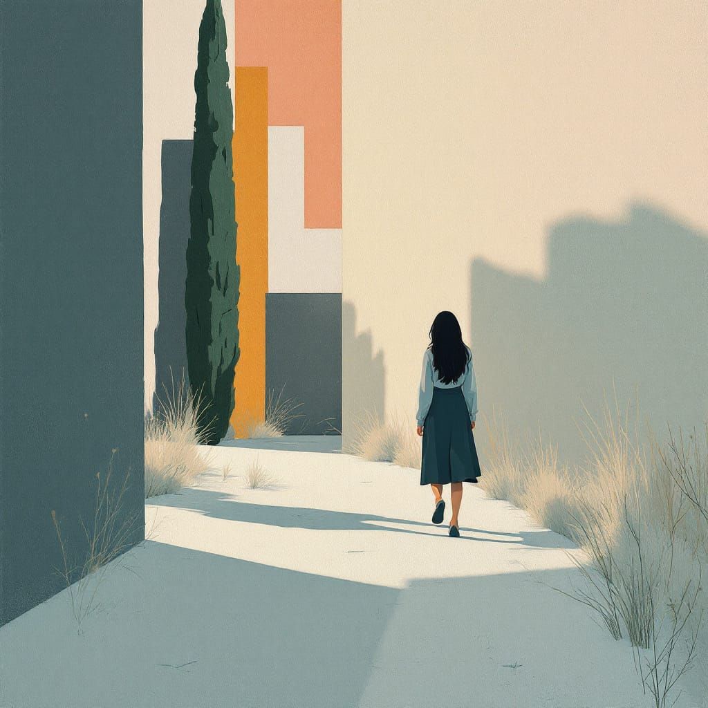 Sample image in the Chalk Flat style