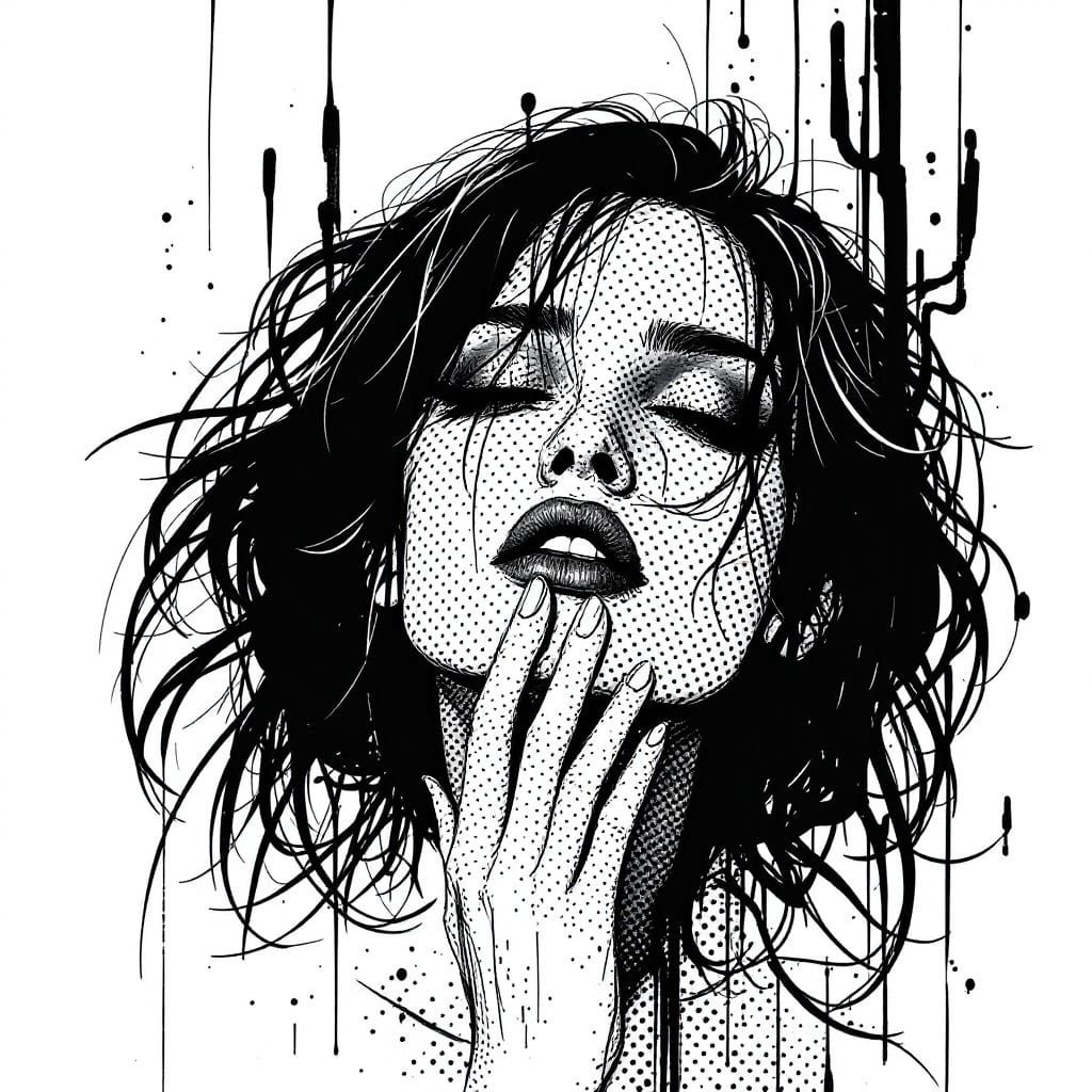 Sample image in the Neo-Baroque Wireframe style