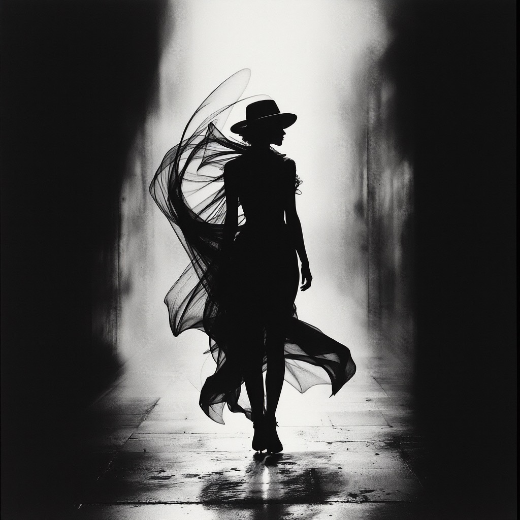 Sample image in the Swabbed Silver Halo style