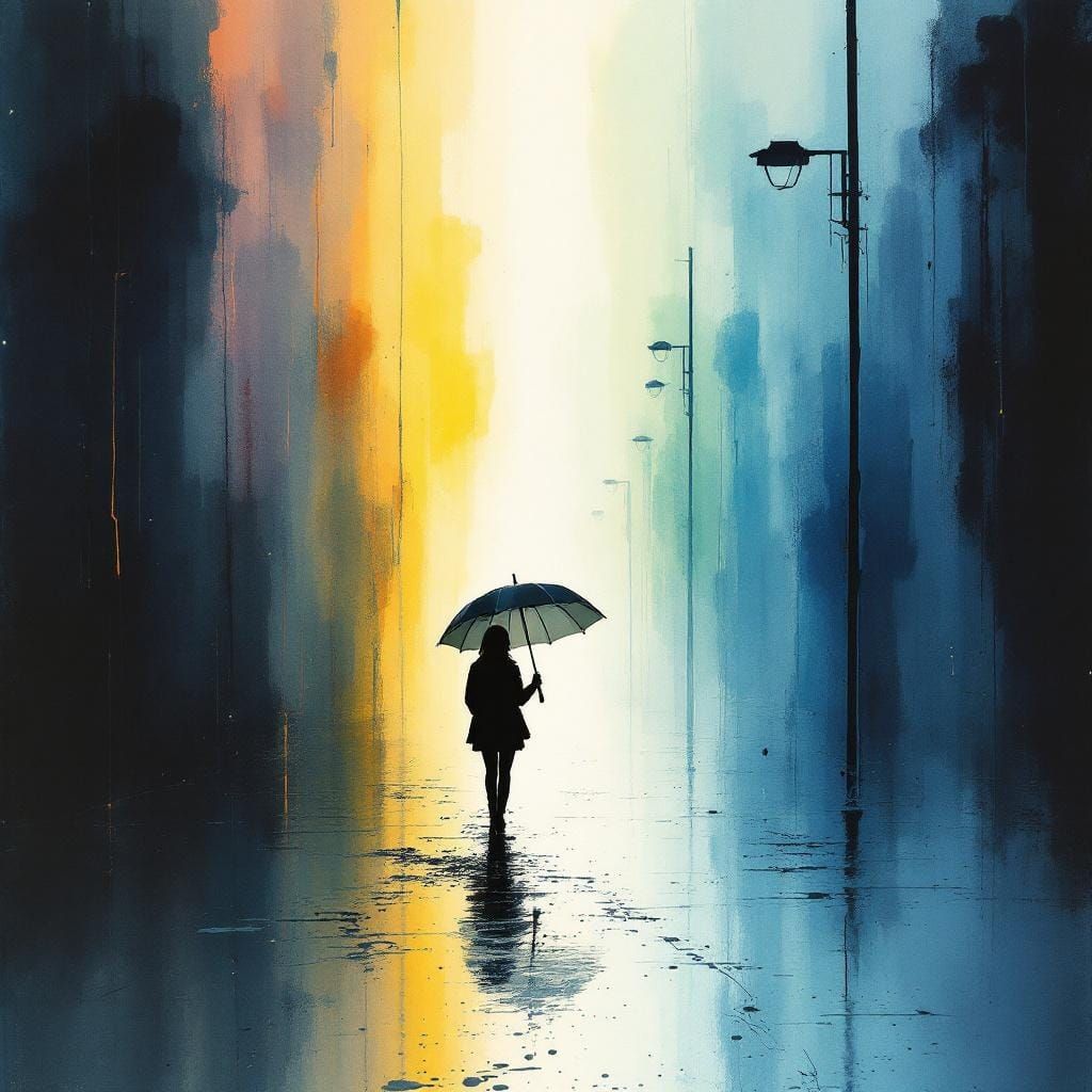 Sample image in the InkVeil style