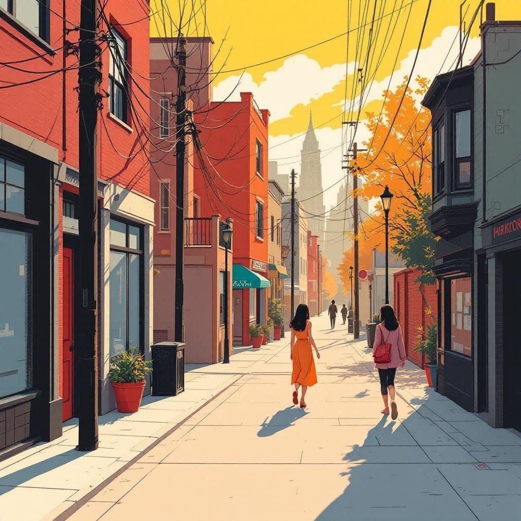 Sample image in the GraphicAnime style