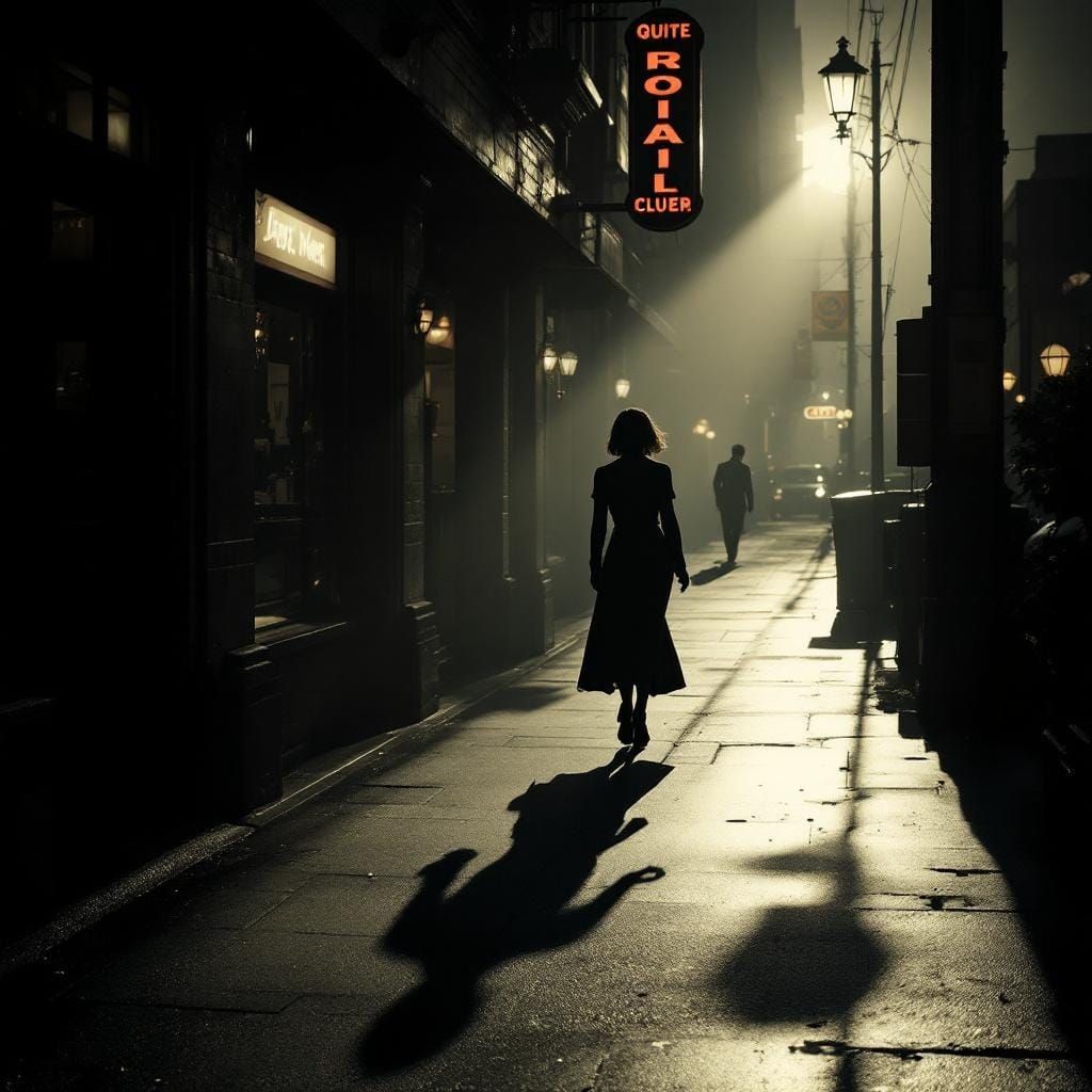 Sample image in the NoirHeat style