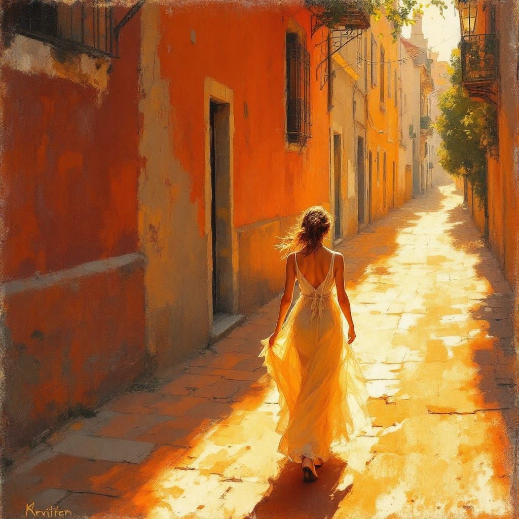 Sample image in the Sun-Soaked Graphic Realism style