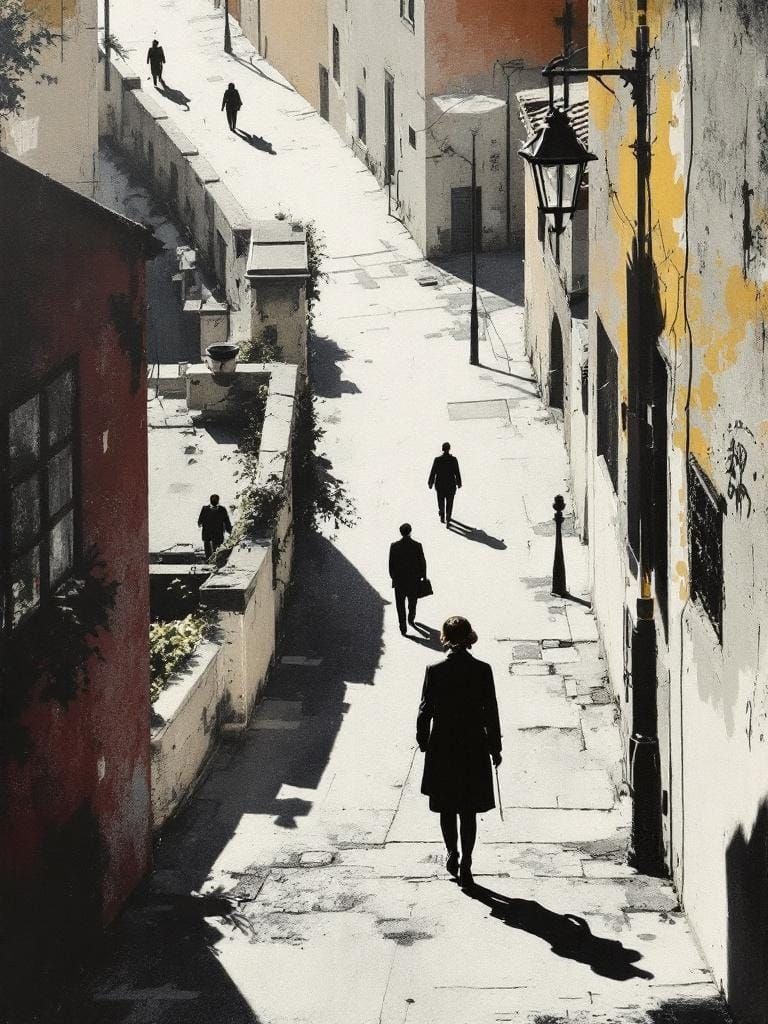 Sample image in the Political-Surrealism style