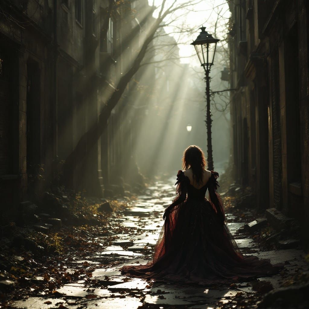 Sample image in the DarkGothic style