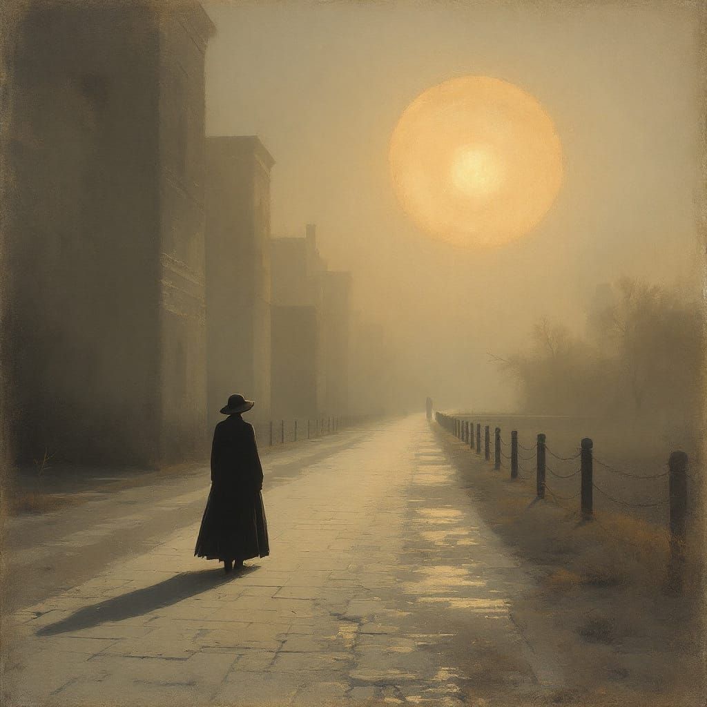 Sample image in the Contemplative Luminism style