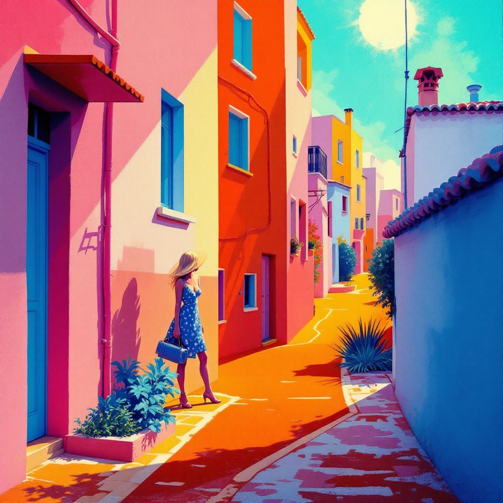 Sample image in the Côte d'Azur Showdown style