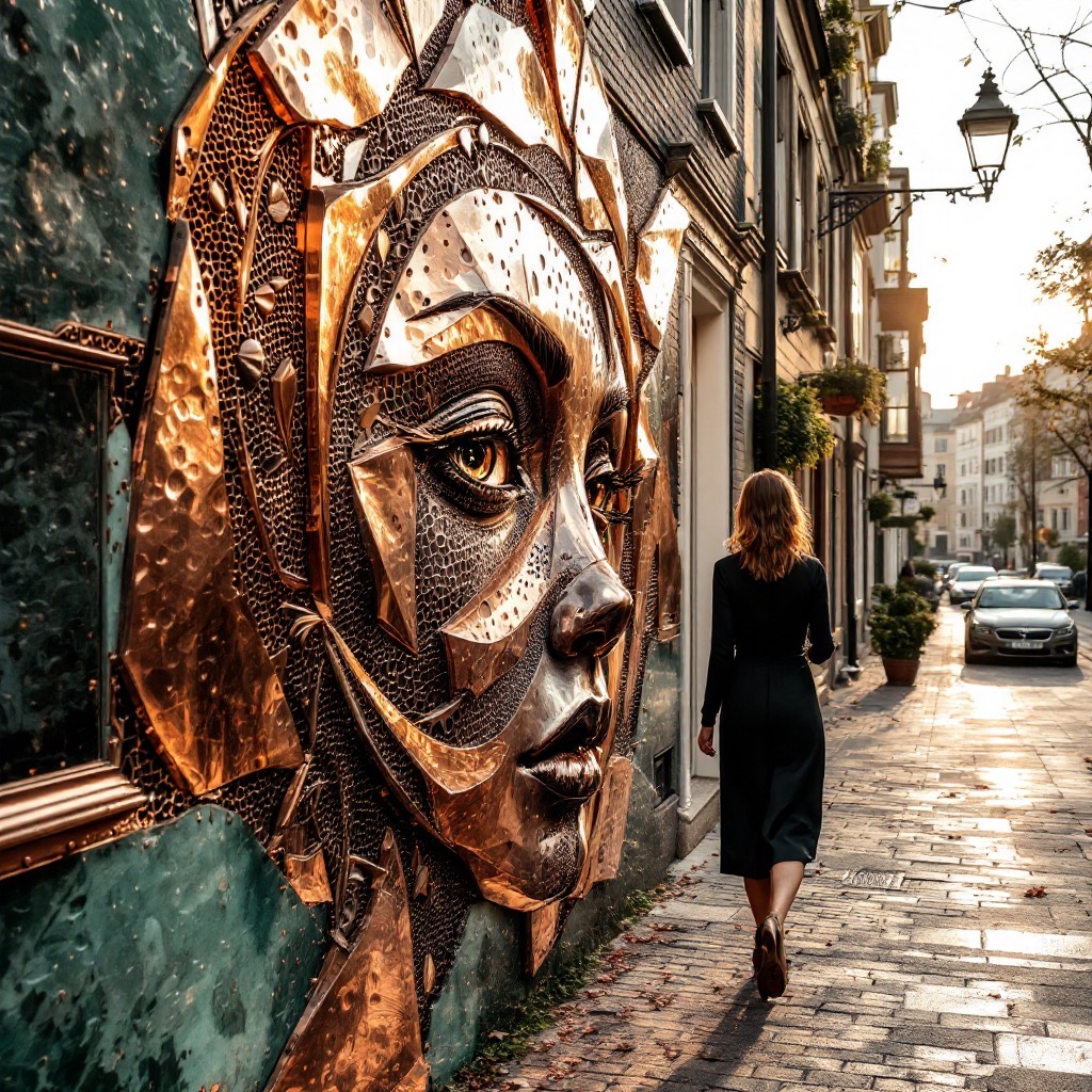 Sample image in the Hammered Copper style