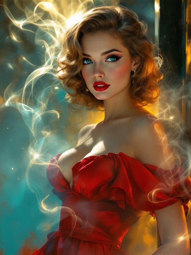 Sample image in the Smoke style