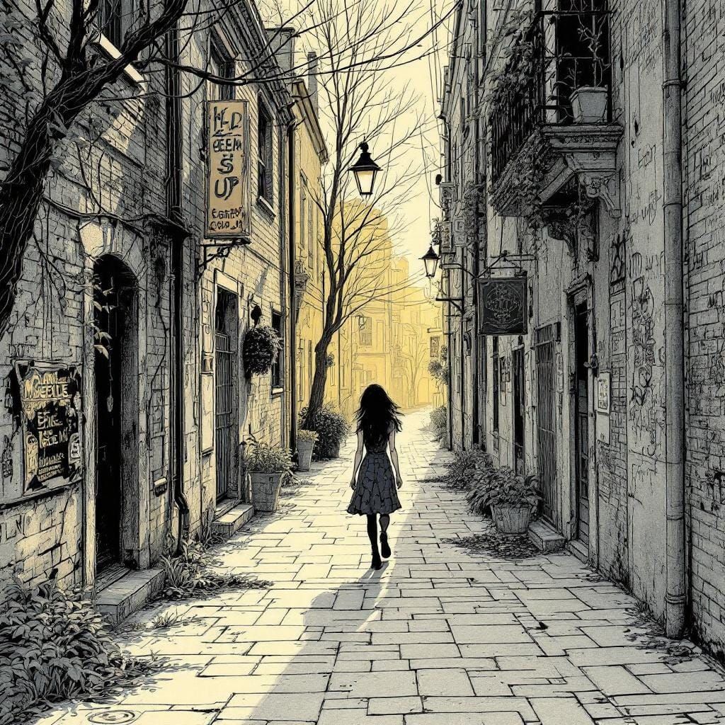 Sample image in the UrbanWhimsey style