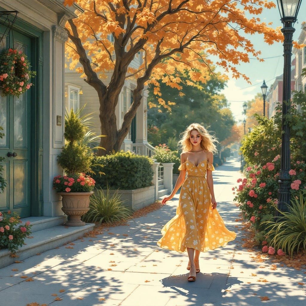 Sample image in the Ingresette style