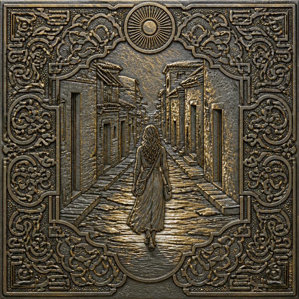 The Chased Mirror Relief style rendered with gpt-image-2-low